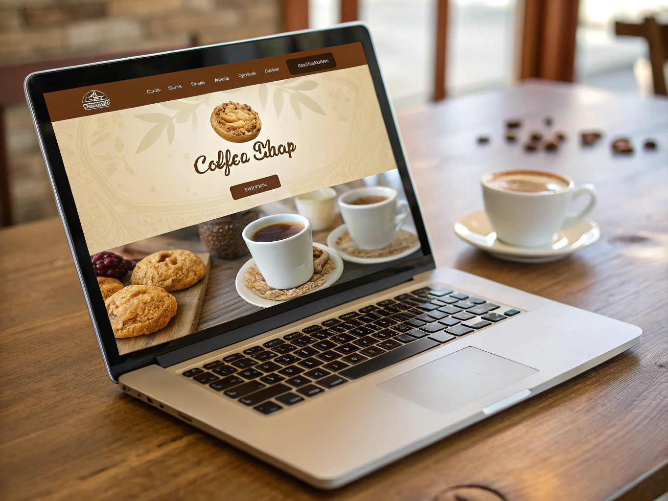 Local retail shop website preview